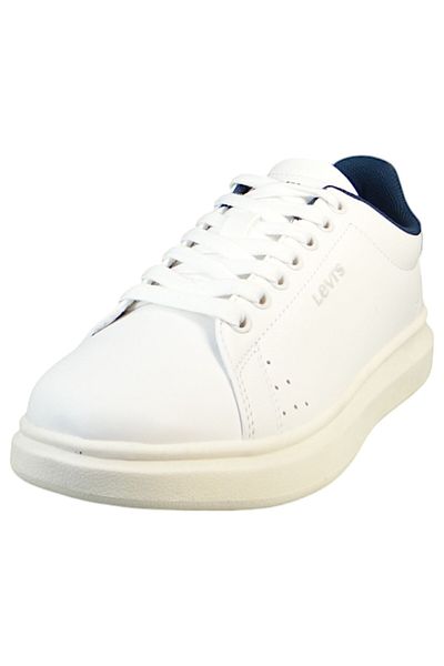Levi's Damen Low Sneaker Ellis 2.0 Low Top 235632-946 Weiß 251 White Pattern Kunstleder