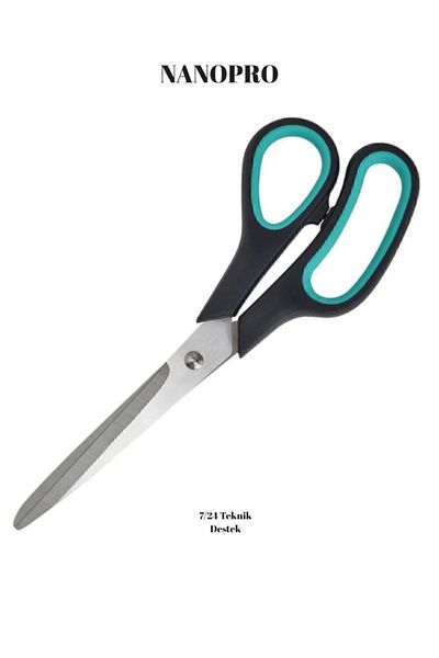 TUDOR Големи зелени ножици 8.5''