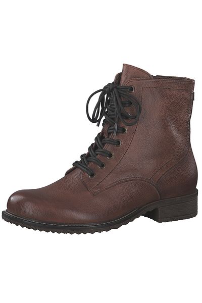 Tamaris Damen Elegante Stiefelette 1-25812-41 Braun 305 Cognac Leder Mit Touch-it