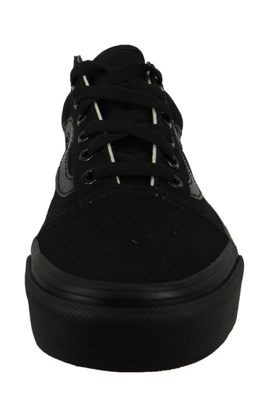 Vans Damen Low Sneaker Old Skool D3hbka Schwarz Black-black Textil