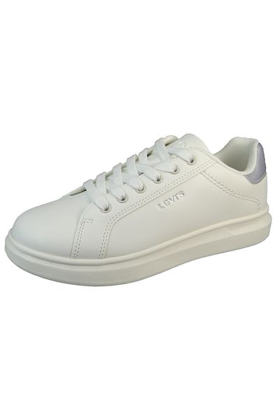 Levi's Damen Low Sneaker Ellis Low Top 233415-681 Weiß 50 Brilliant White Kunstleder