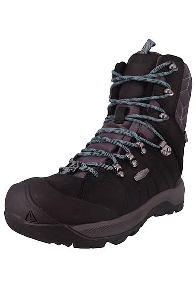 Keen Damen Stiefel Stiefel Winterschuhe Revel Iv High Polar 1023622 Schwarz Black/north Atlantic Leder/