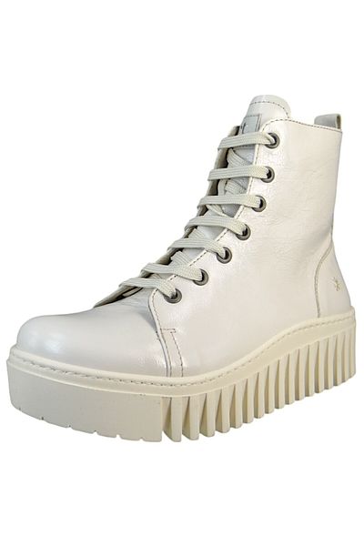 ART Damen Elegante Stiefelette Brighton 1513 Creme Cream Leder