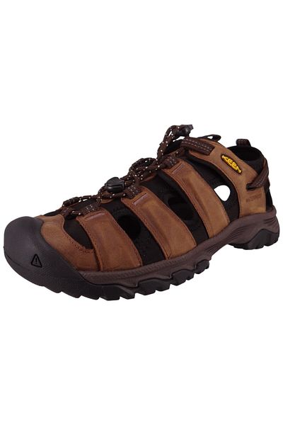 Keen Herren Trekking Sandalen Sandalen Wanderschuhe Targhee Iii Sandal 1022427 Braun Bison/mulch Leder/s