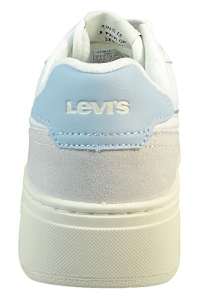 Levi's Damen Low Sneaker Glide L Low Top 235895-1619 Weiß 100 Off White Leder