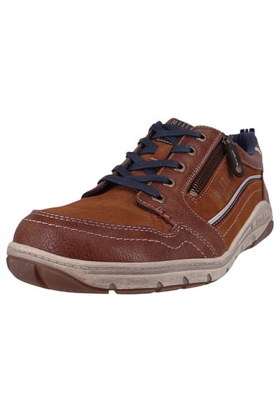 Mustang Herren Low Sneaker Low Top 4160302 Braun 301 Kastanie Kunstleder