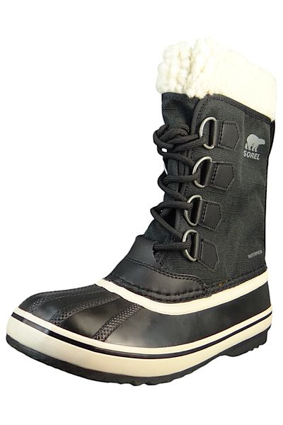 Sorel Damen Stiefel Stiefel Winterschuhe Winter Carnival Wp 2084921 Schwarz 011 Black Stone Mit Vulkanis