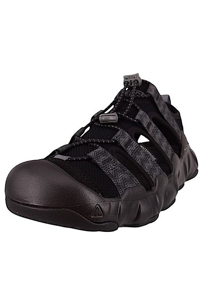 Keen Herren Trekking Sandalen Sandalen Wanderschuhe Hyperport H2 1028652 Schwarz Black/steel Grey Polyes