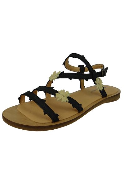 El Naturalista Damen Sandalen Tulip N5193f Schwarz Black Leder Mit Herausnehmbare/anpassbare Innensohle