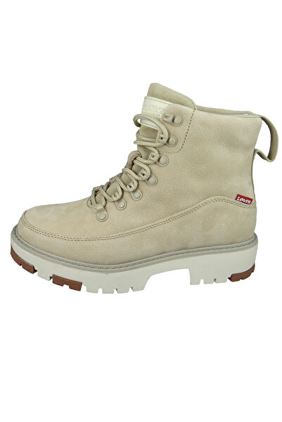 Levi's Damen Sportliche Stiefelette Solvi High 233620-1703 Beige 23 Beige Leder