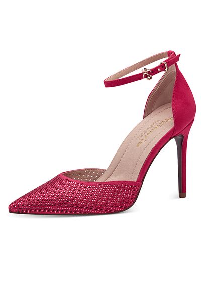 Tamaris Damen Klassische Pumps 1-22448-42 Rosa 510 Pink Textil