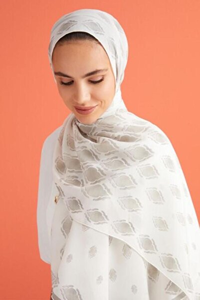 Imannoor İmannoor 4001 - Σάλι Κρεπ Μεταξωτό Σάλι 80x200