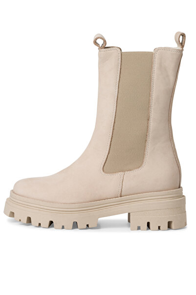 Tamaris Damen Elegante Stiefel 1-25498-41 Grau 375 Antelope Leder Mit Removable Sock