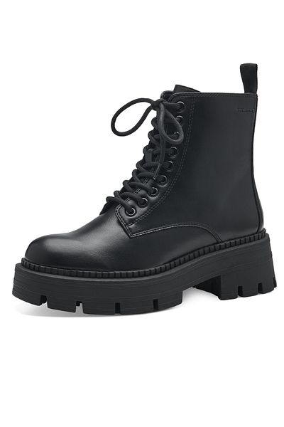 Tamaris Damen Elegante Stiefelette 1-25286-41 Schwarz 007 Black Uni Kunstleder Mit Touch-it