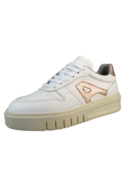 ART Damen Low Sneaker Belleville Low Top 1777 Weiß White Rosa Leder/synthetik Mit Softlight Fußbett