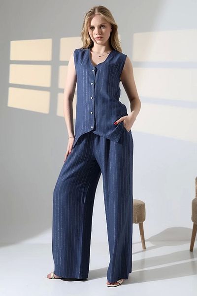 LadyMina Pijama Σετ παντελόνι γιλέκο