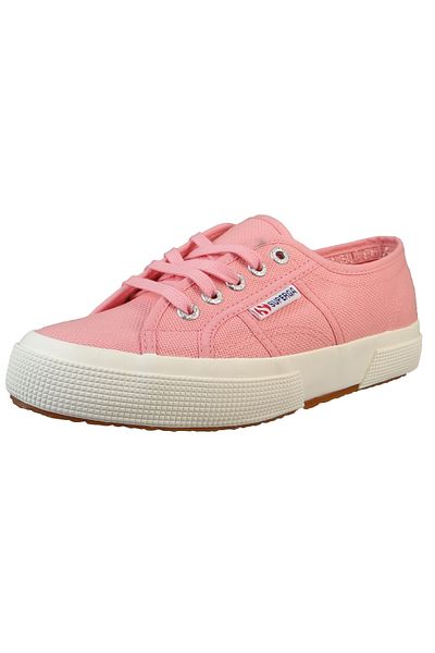 Superga Damen Low Sneaker 2750-cotu Classic Low Top S000010 Rosa And Pink F Avorio Leinen