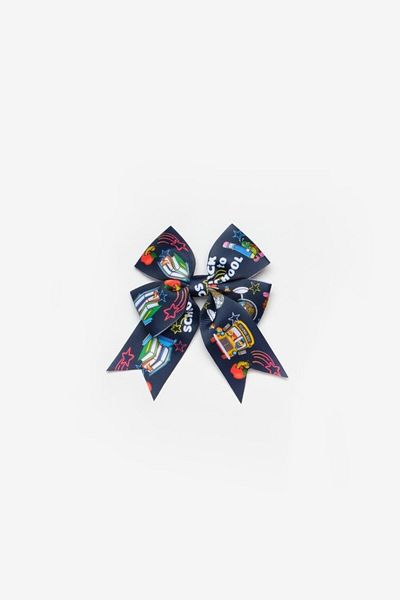 Le Mabelle Navy Blue School Themed Girl's Clip Buckle