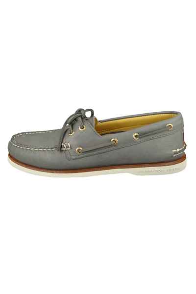 SPERRY Herren Segel-/bootsschuhe Halbschuhe Ao 2-eye Gold Cup Sts23217 Grau Soft Grey Leder