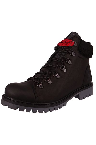 Kamik Damen Winterstiefel Stiefel Rogue Hike 3 Wk2082 Schwarz Blk Black Leder