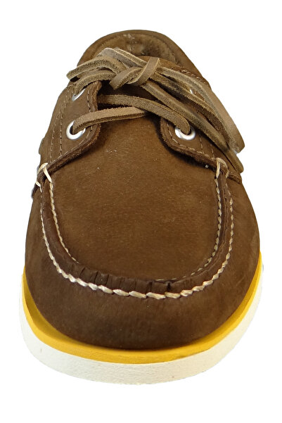 Timberland Herren Segel-/bootsschuhe Halbschuhe Classic Boat Tb0a5x6d968 Braun Dark Brown Leder