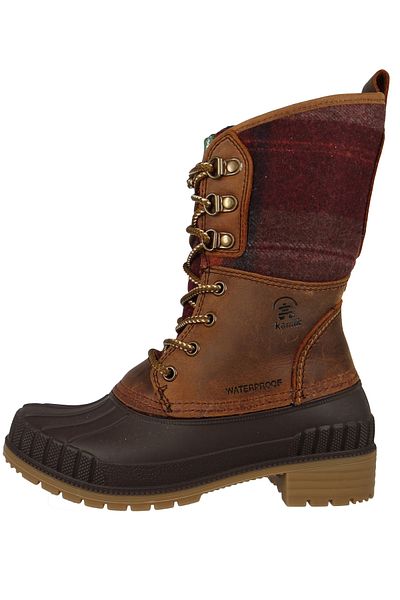 Kamik Damen Winterstiefel Nk2186 Sienna2 Gefüttert Braun Dark Brown