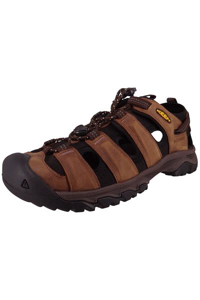 Keen Herren Trekking Sandalen Sandalen Wanderschuhe Targhee Iii Sandal 1022427 Braun Bison/mulch Leder/s