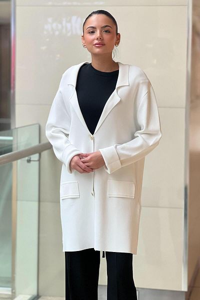 Ghisa Three-Button Pocket Flap Jacket