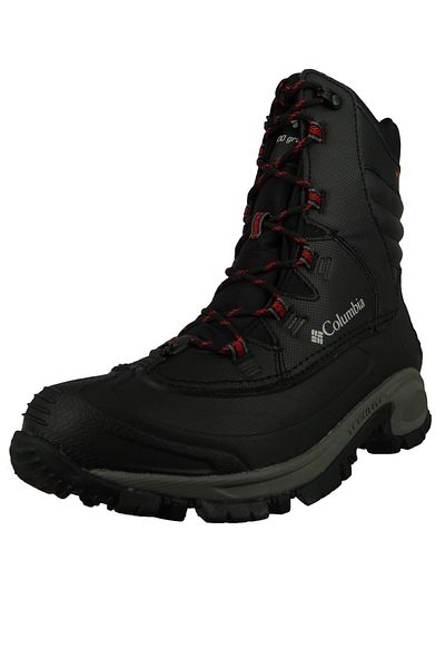 Columbia Herren Stiefel Stiefel Wanderschuhe Winterschuhe Bugaboot Iii 1791221 Schwarz 10 Black Bright Red Le