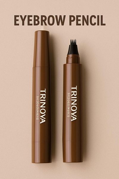 Trinova Light Brown Microblading Effective Eyebrow Pencil Jumbo Size