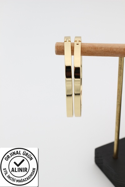 XUPING JEWELRY Stil Incisi/ 14 Ayar Altın Kaplama Ince Kelepçe Model(TEKLİ)