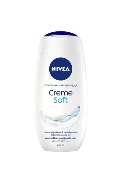 NIVEA - Shower Cream for Care with Natural Almond Oil, 250ml