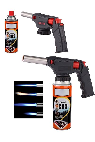 Depolife Tabanca Pürmüz Kafası Yüksek Alevli Torch Kafa 1500 Derce yüksek Ale...