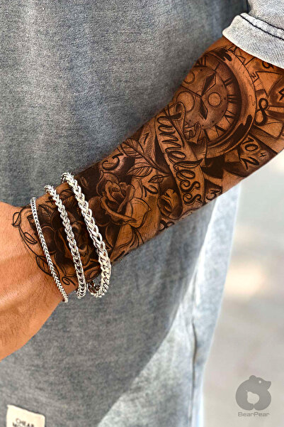 BP Tattoo Timeless Gerçek Dövme Görünümlü Geçici Saat Dövmesi