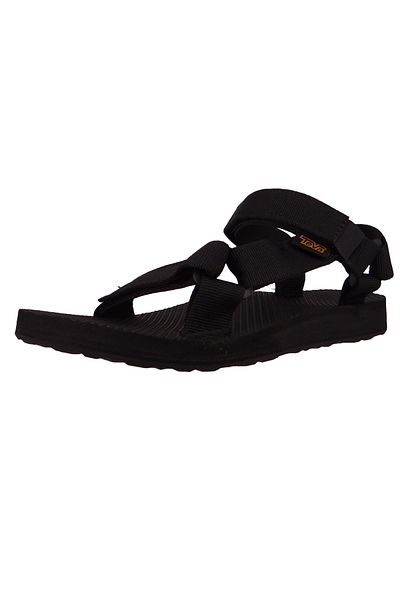 TEVA Damen Trekking Sandalen Sandalen Original Universal 1003987 Schwarz Blk Black Polyester Mit Eva