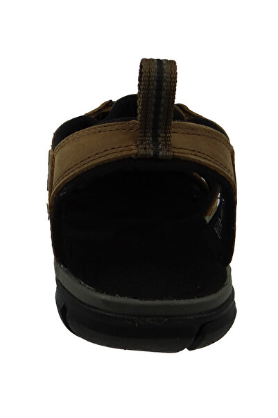 Keen Herren Sandale Wassersportsandale Trekkingsandale Clearwater Cnx Leather - Dark Earth - 1013106