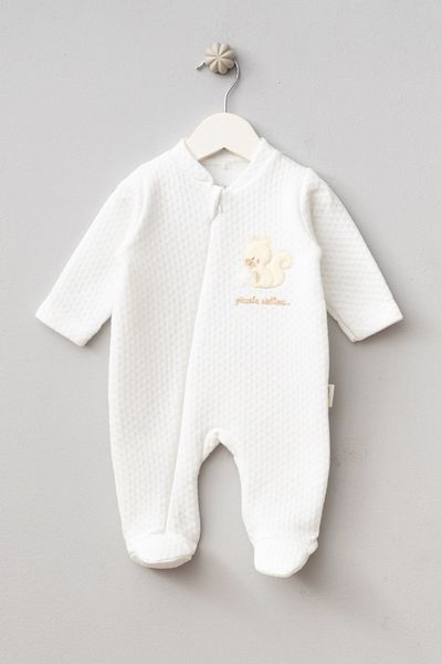 Pinomio Baby&Kids بذلة أطفال مطرزة بتطريز سنجاب للجنسين