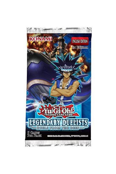 Panini Yu-Gi-Oh Cards - Legendary Duelists: Duels from the Deep - Booster Packs (5 Pack)