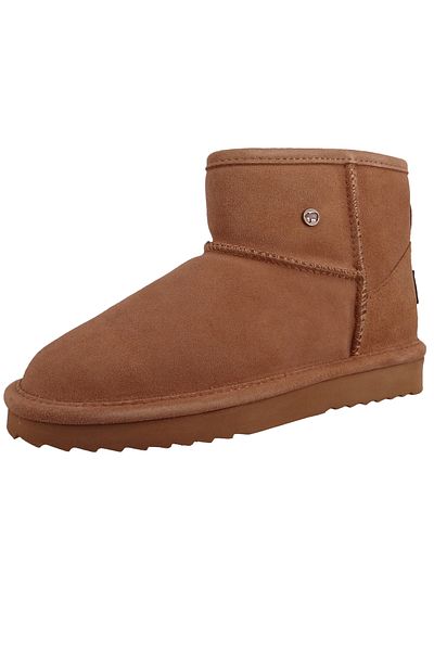 Warmbat Australia Damen Stiefelette Wallaby Wly 3210 Braun 26 Camel Wildleder / Suede