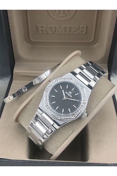 Homies Homies Wrist Watch Steel Bracelet with Gift Hmsby-202505930