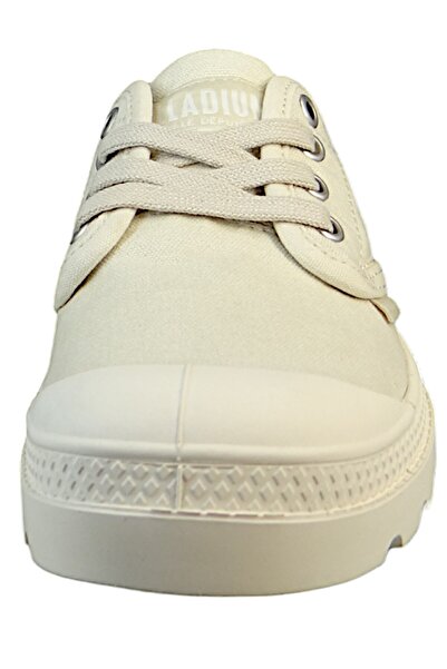 Palladium Damen Low Sneaker Pampa Ox Low Top 92351-210-m Weiß Sahara Baumwolle