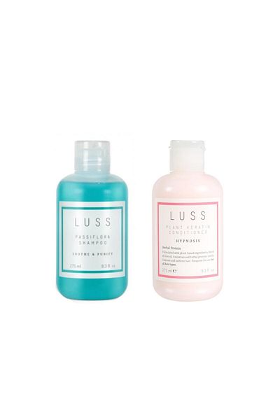 LUSS Passıflora Shampoo - Fast Growth Vitamin C Additive and Plant Keratin Conditioner Set of 2