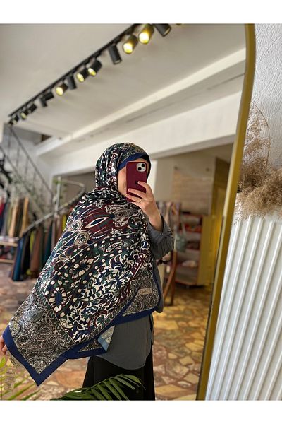 Neva Ethnic Pattern Bamboo Shawl