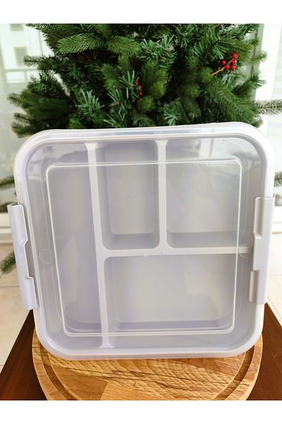 Madame Coco Modline Layered Box with Bracket Gray Color - 26X24X11 cm