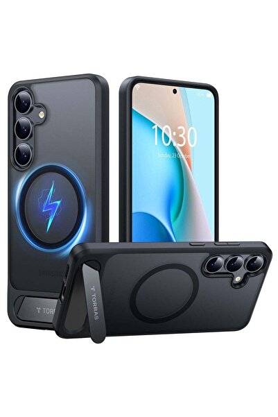 TORRAS حامل مغناطيسي قوي بدون درزات لجراب Samsung Galaxy S25، MagSafe، نحيف، ...