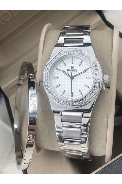 Homies Homies Wrist Watch Steel Bracelet with Gift Hmsby-202505931