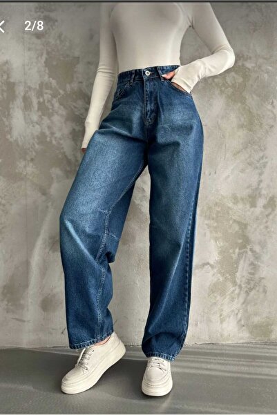 KAMİLKUNDURA Kemer Tokalı Baggy Jean