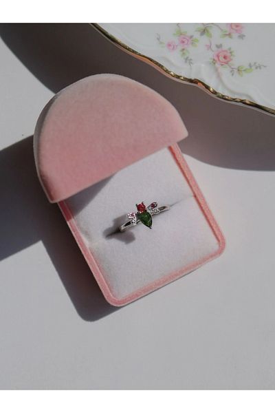 Reorah Collection Green Bee Ring