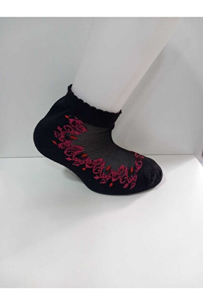 Batik kadın şeritli tül çorap