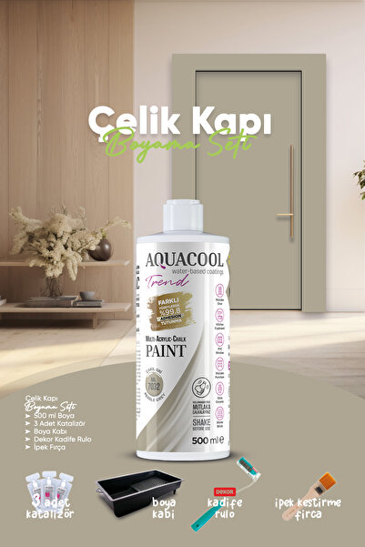 Aquacool Trend Çelik Kapı Boyama Seti